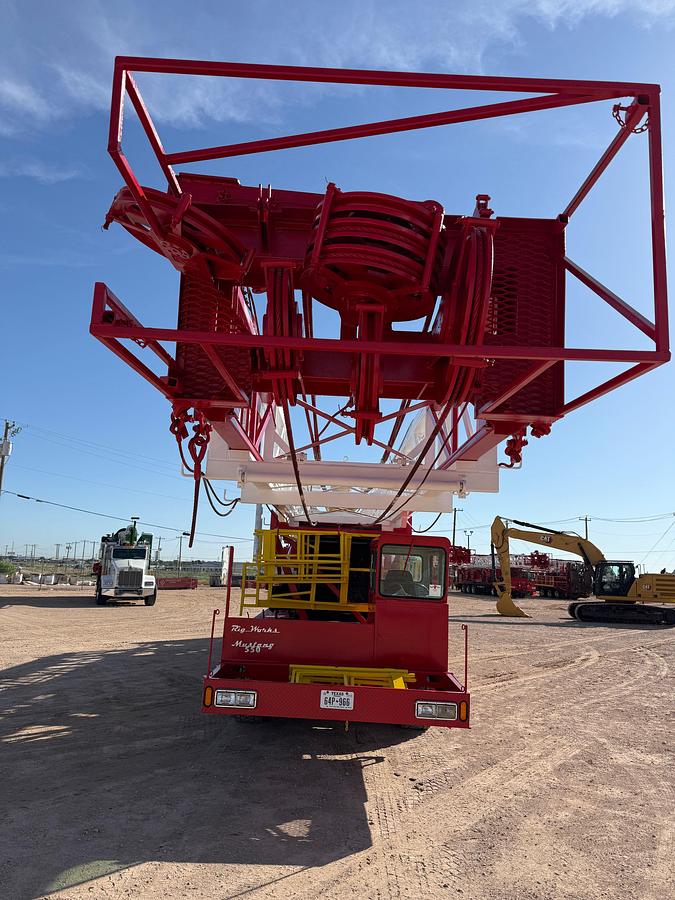 Used 2006 RIG WORK MUSTANG 550 DD 104’-275K 5-AXLE WELL SERVICE RIG