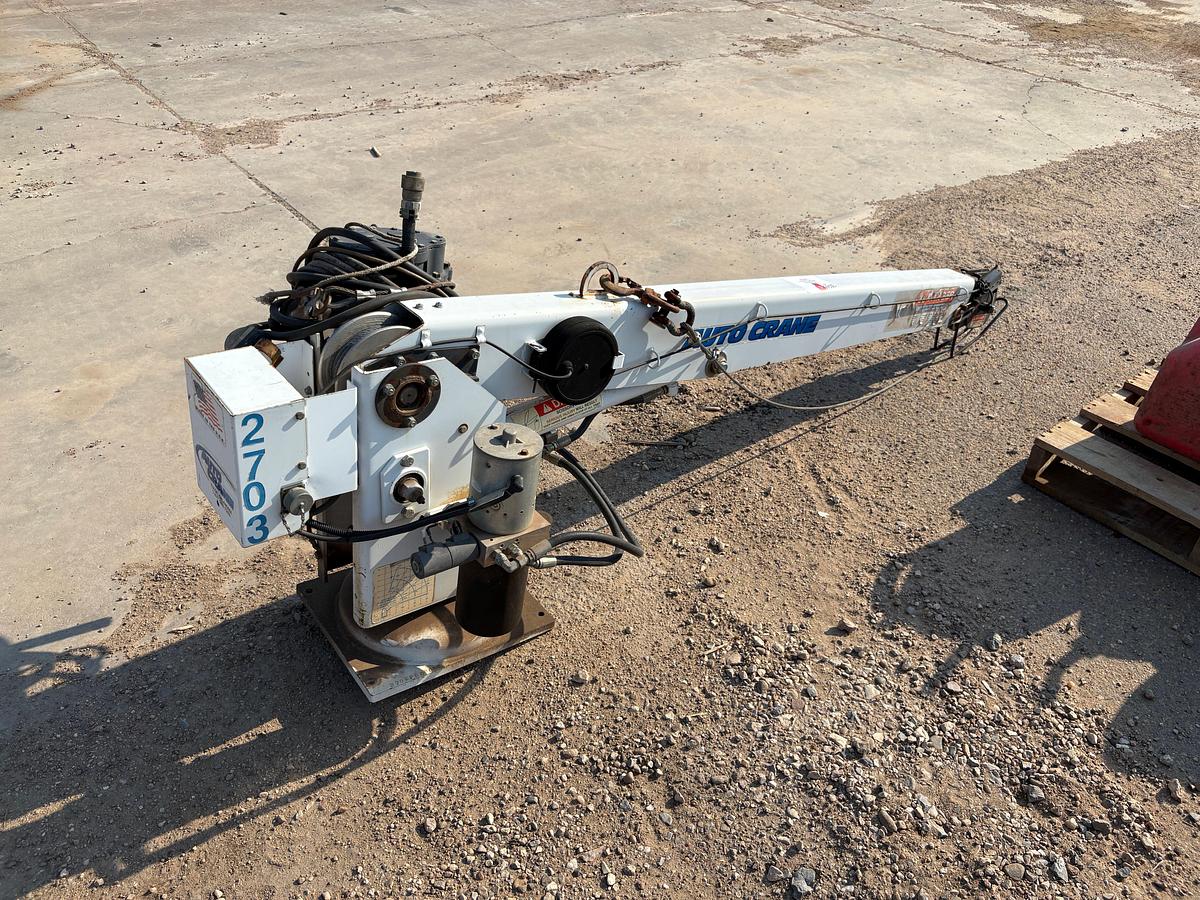 Used Autocrane 2703 utility crane