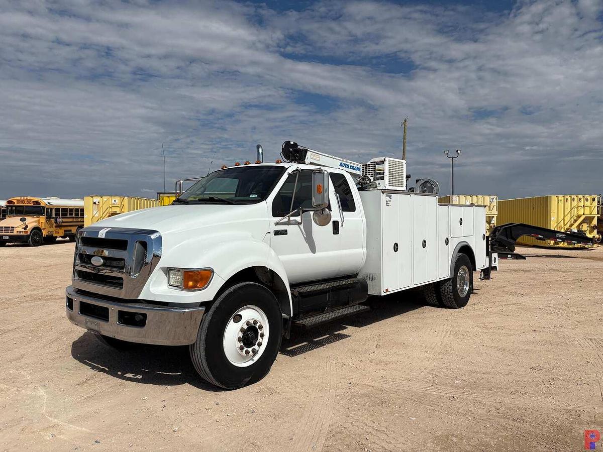 Used 2008 FORD F-750 SUPER DUTY EXTENDED CAB MECHANICS TRUCK