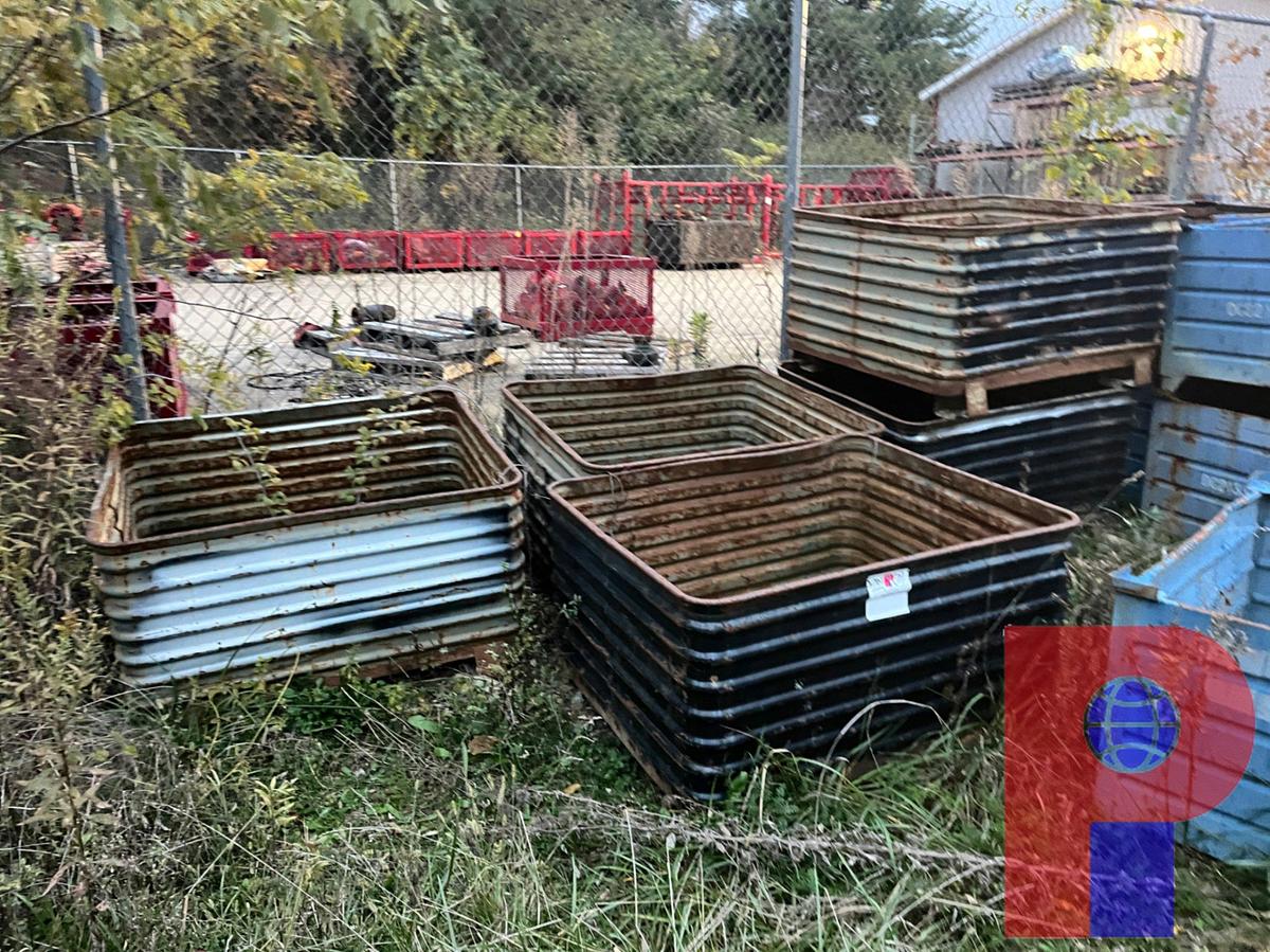 Used (6) STEEL BASKETS