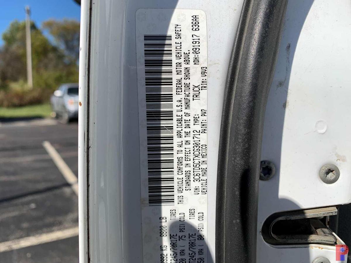 Used 2012 RAM 2500 HEAVY DUTY 4X4 CREW CAB PICKUP (INOP)