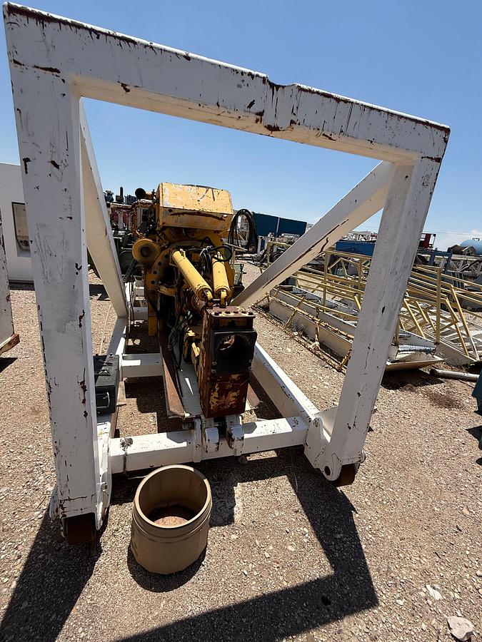 Used CANRIG MOD 4017AC-122 175-TON NC-46 CONN 5K WP TOP DRIVE W/ TRANSPORT SKID