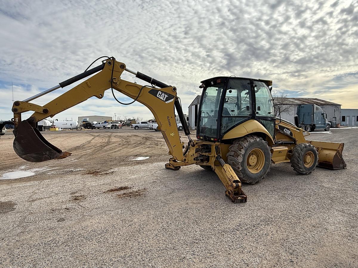 Used 2007 CATERPILLAR 420E BACKHOE LOADER