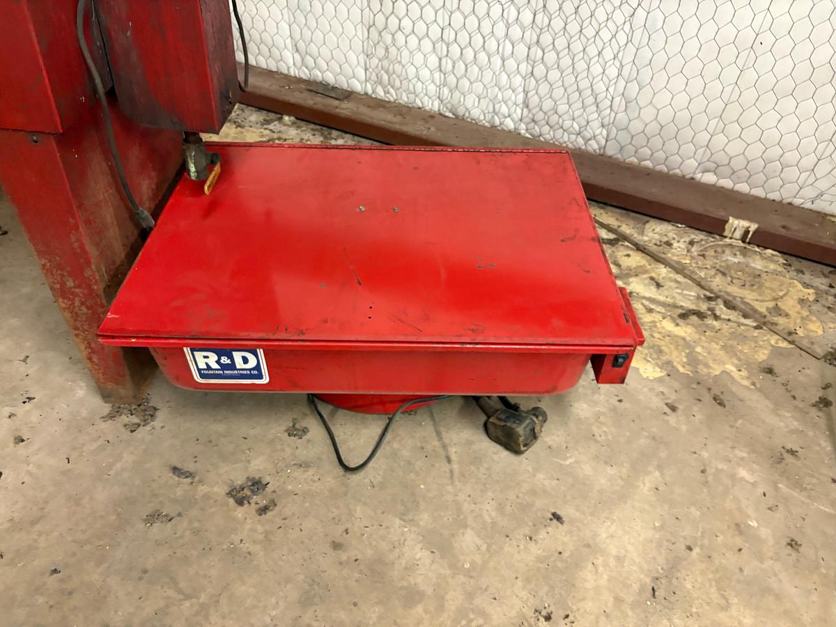 Used Safety-kleen parts washer sink w/ R&D parts washer sink