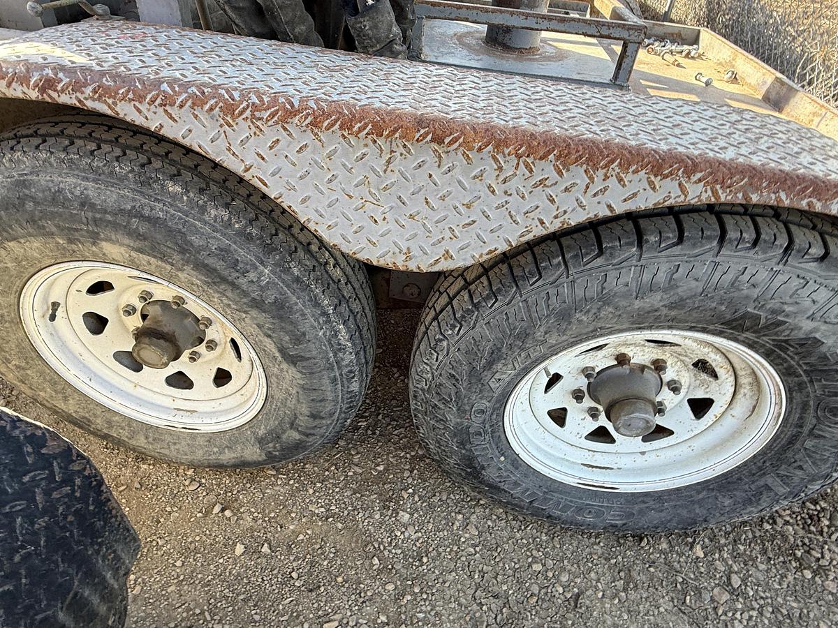 Used 10’ T/A SHOP BUILT 2-STATION BUMPER PULL ACCUMULATOR TRAILER