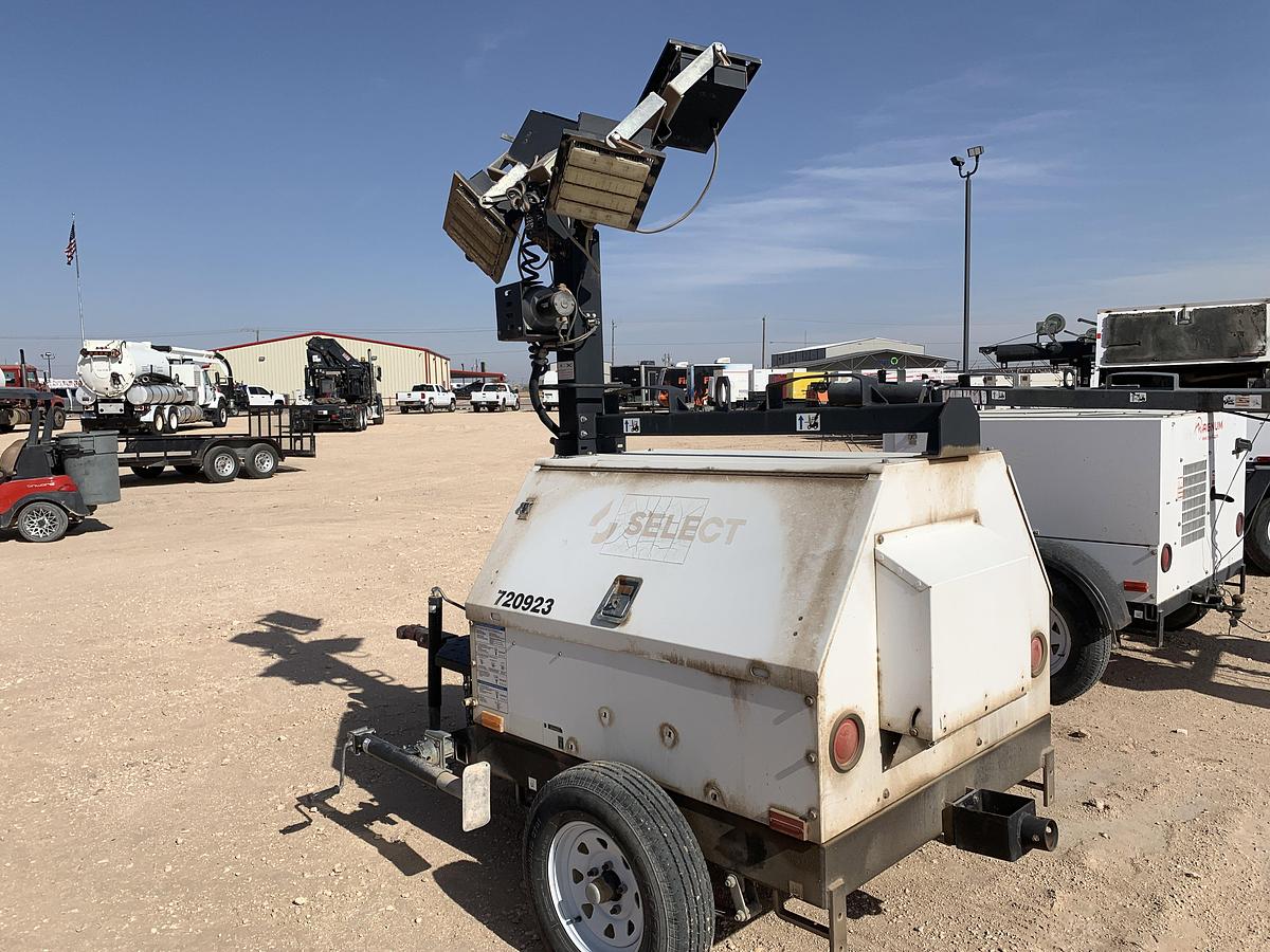 Used 2015 MAGNUM TRAILERS MLT4060K S/A BUMPER PULL 6KW LED LIGHTTOWER
