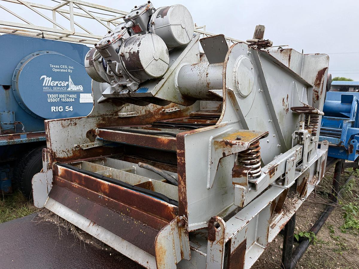 Used 2007 NOV BRANDT COBRA 3-PANEL 95” X 66” X 63” SHALE SHAKER & (1) PARTS SHALE SHAKER