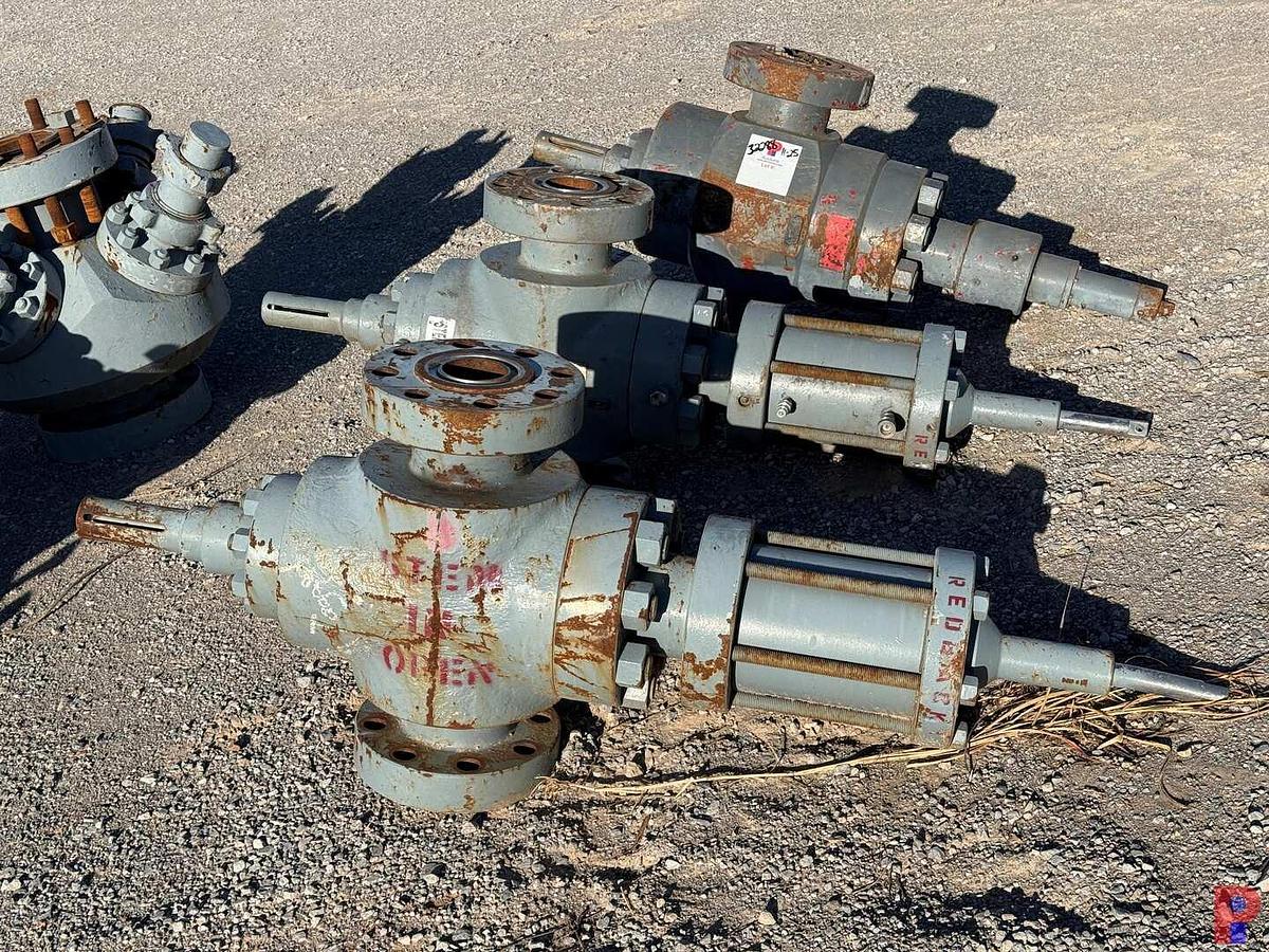 Used (3 X $) 7-1/16” 15K WP HYDRAULIC FRAC VALVES