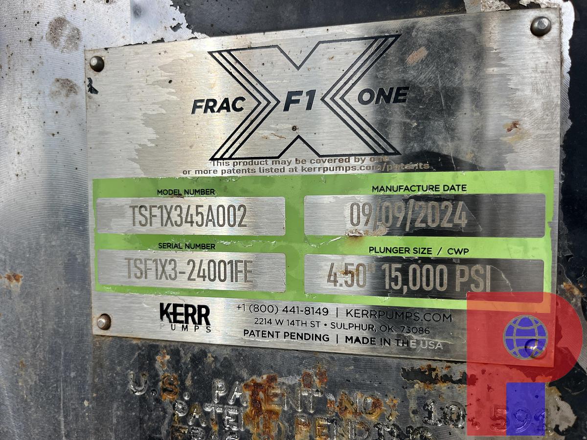 Used OFM 1,000 HP Triplex Well Service Pump P/B CAT C-32