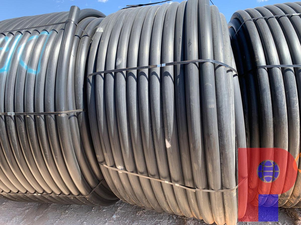 Used 1,000 FOOT ROLL OF 3” IPS DR9 POLY PIPE