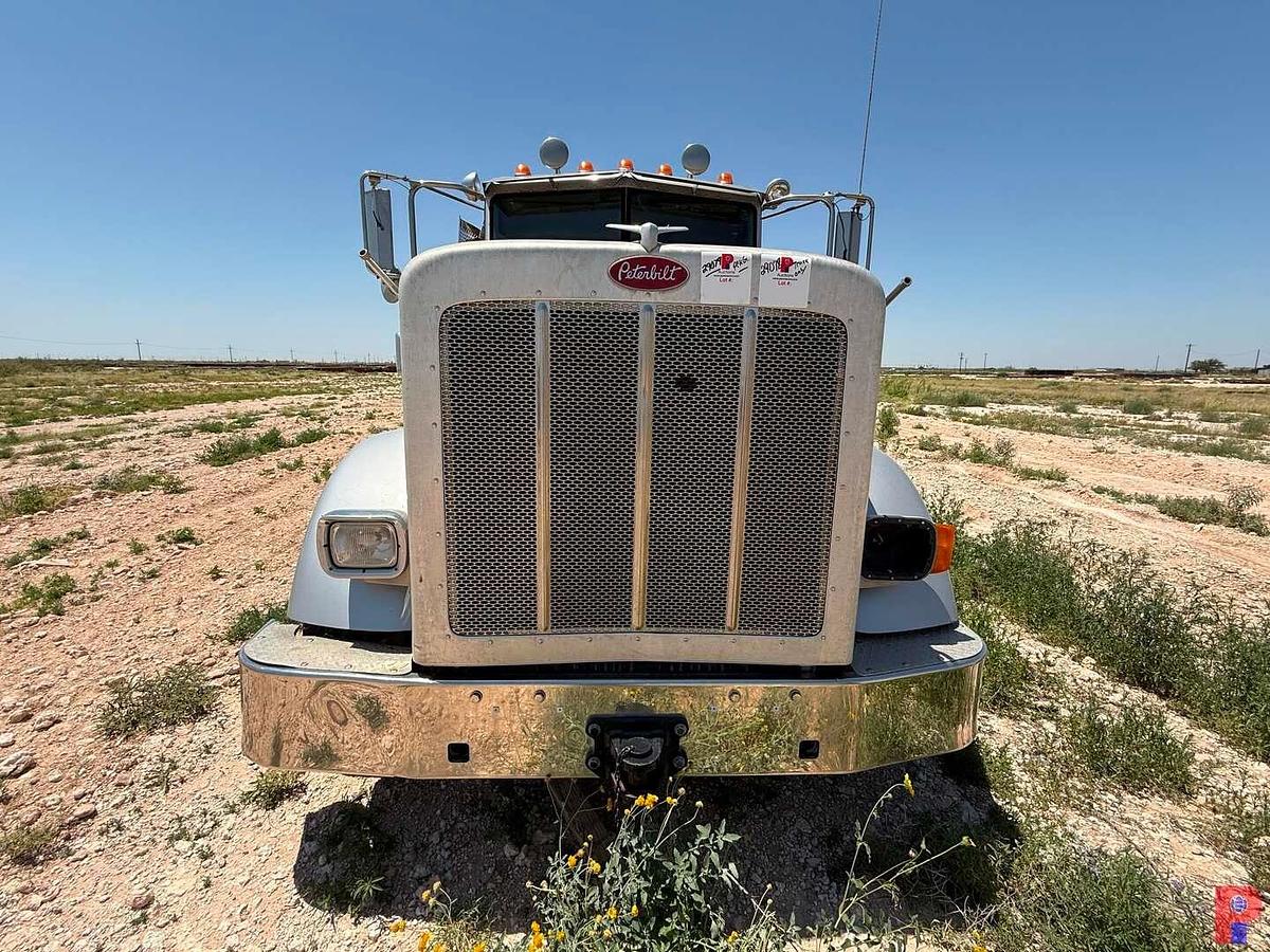 Used 2013 PETERBILT 367 QUAD AXLE COIL TUBING HAUL TRUCK (INOPERABLE)