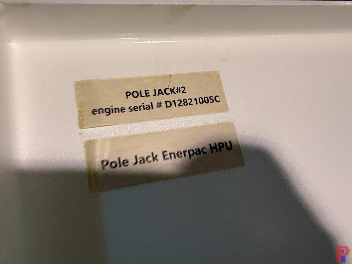 Used NEW POLE JACK ENERPAC ZG5 GAS POWERED 3K PSI HPU
