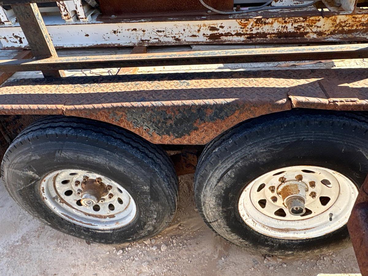 Used 2012 DIAMOND C 18’ X 7’ T/A BUMPER PULL UTILITY TRAILER