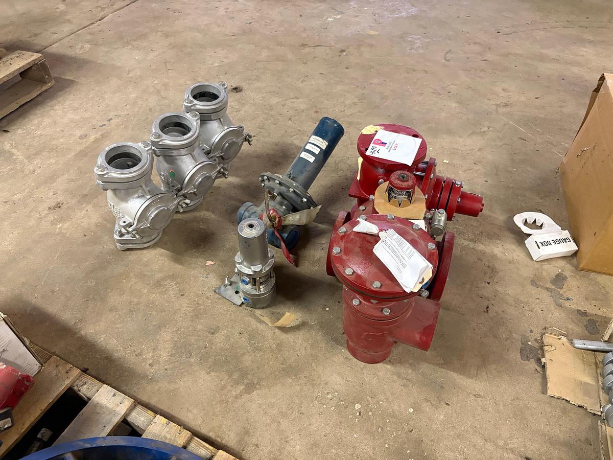 Used (7) assorted Kimray & jayco 3” valves