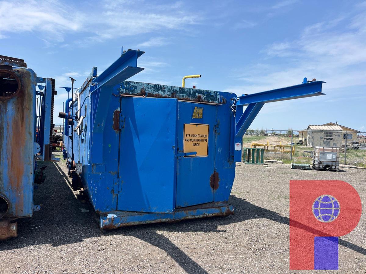 Used 42X10X10 3 COMP. MUD TANK