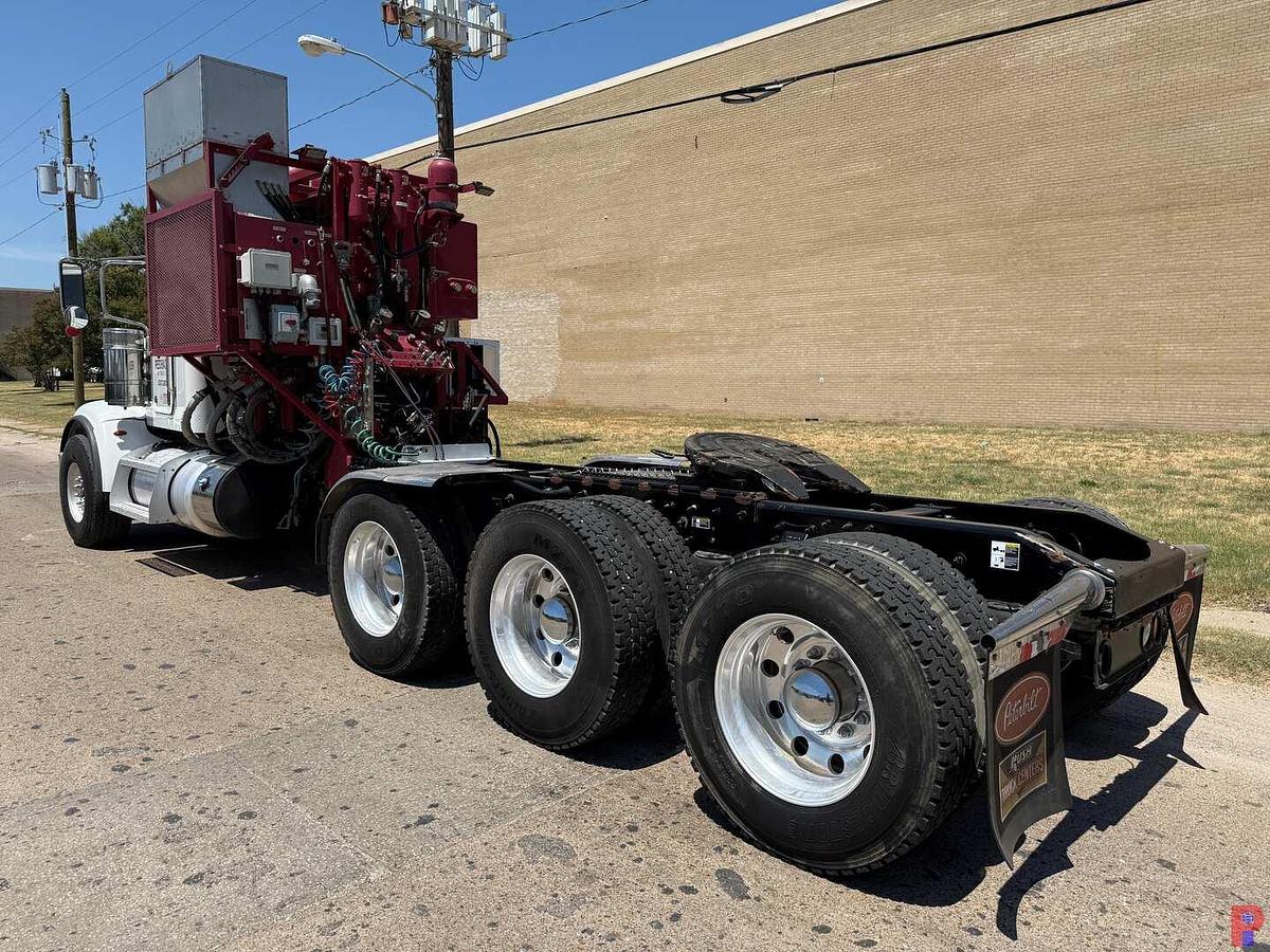 Used 2015 PETERBILT 367 TRI-DRIVE COIL TUBING HAUL TRUCK