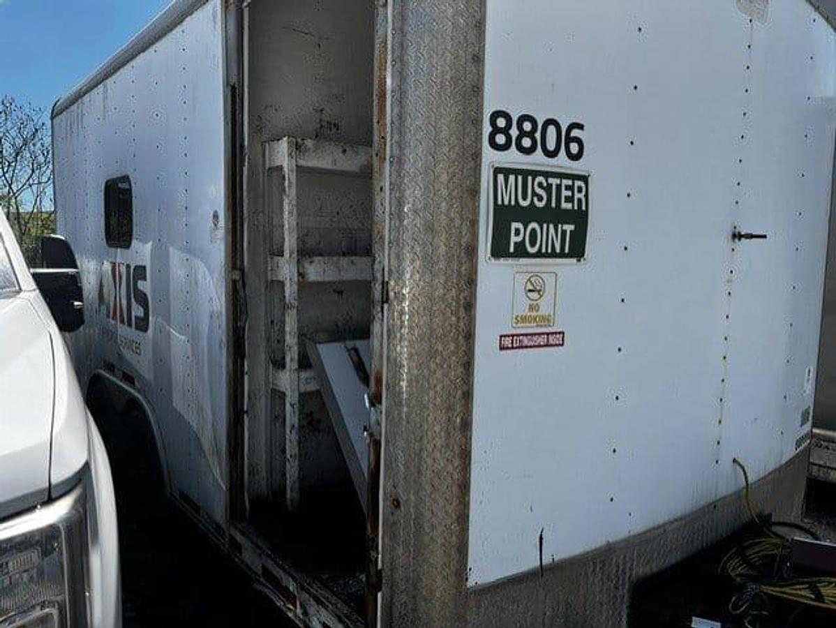 Used 2014 CARGO CRAFT 16’ T/A BUMPER PULL CREW / DOGHOUSE TRAILER