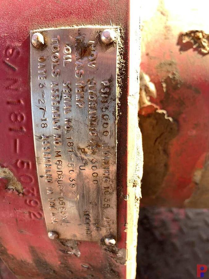 Used 2018 HYDRA RIG HR6100 INJECTOR W/ PACKOFF & SPREADER BAR