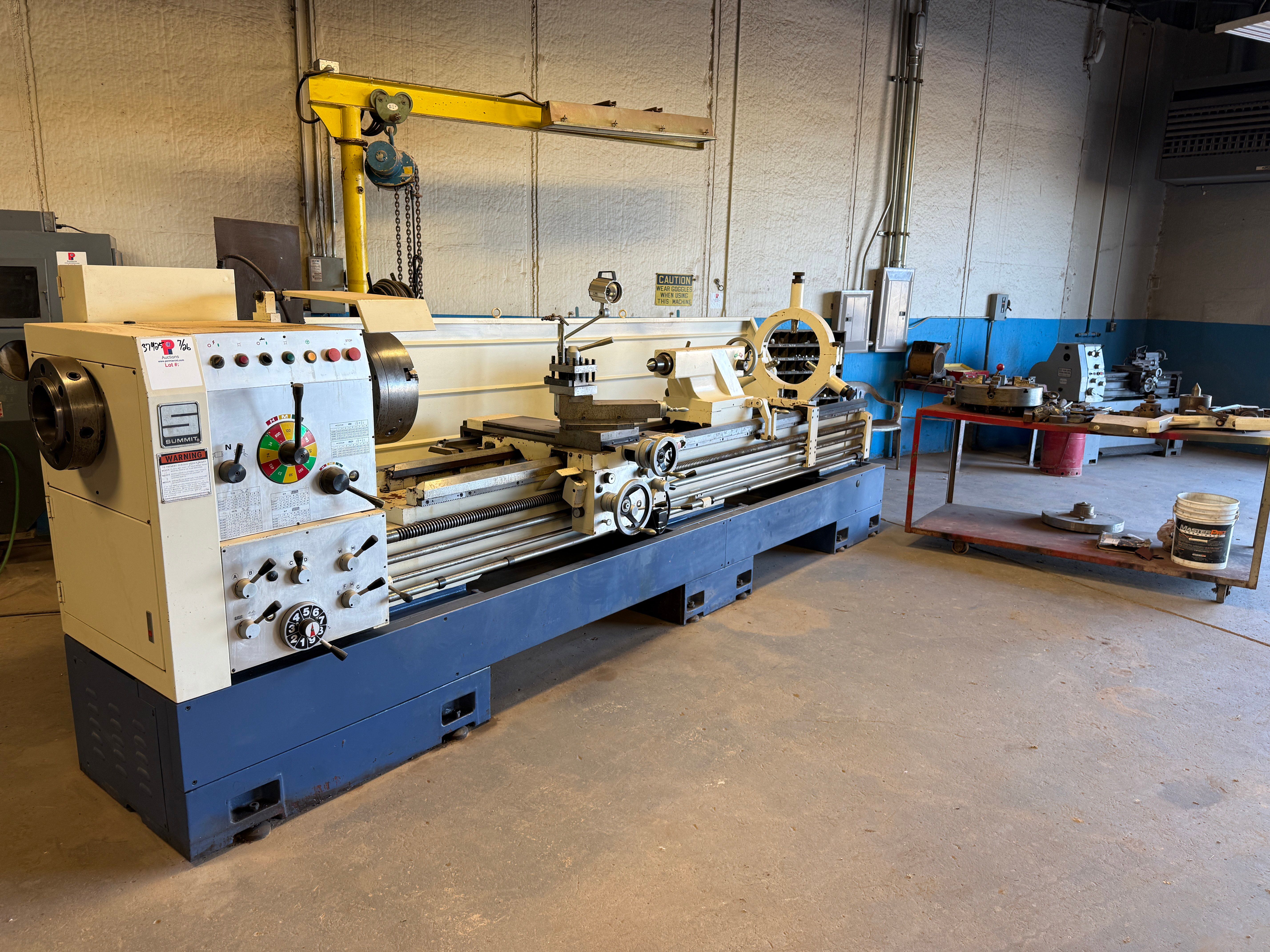 Used SUMMIT 26-6x120 METAL LATHE