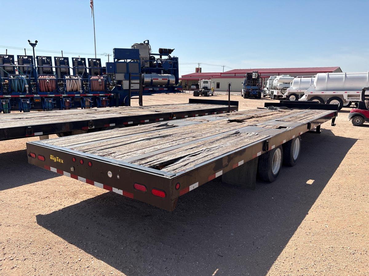 Used 2014 BIG TEX 30’ X 102” T/A BUMPER PULL TRAILER