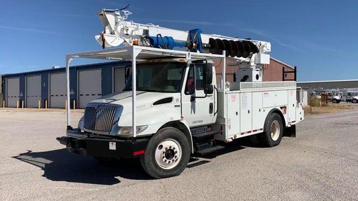 Used 2012 INTERNATIONAL DURASTAR 4300 COMMANDER C4045 DIGGER TRUCK