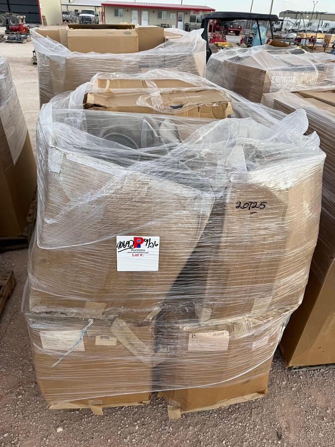 Used PALLET W/ (QTY. 300+) 5-1/2” THRU 6-5/8” NC-56/IF/XH BOX/PIN END THREAD PROTECTORS