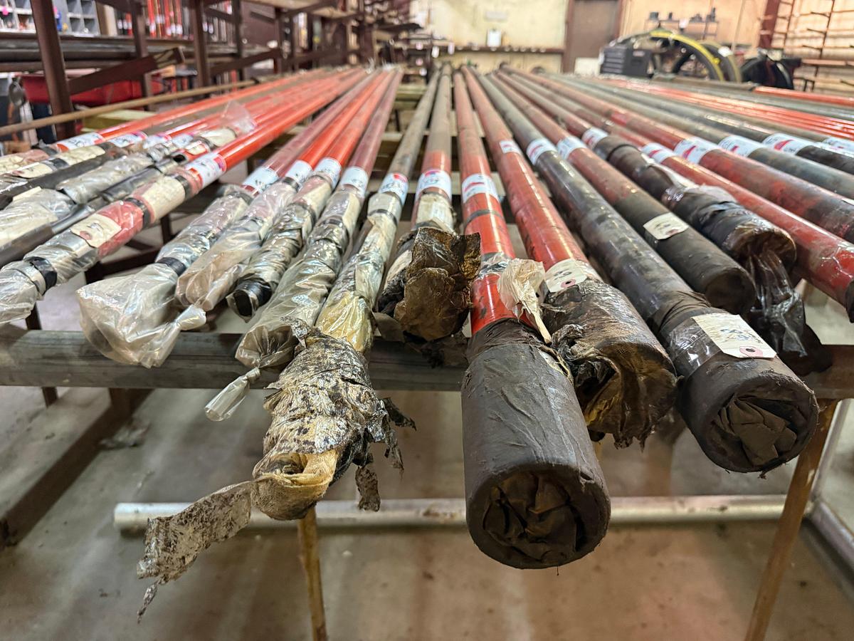 Used 2” x 1-3/4” x 12’ CS BARREL