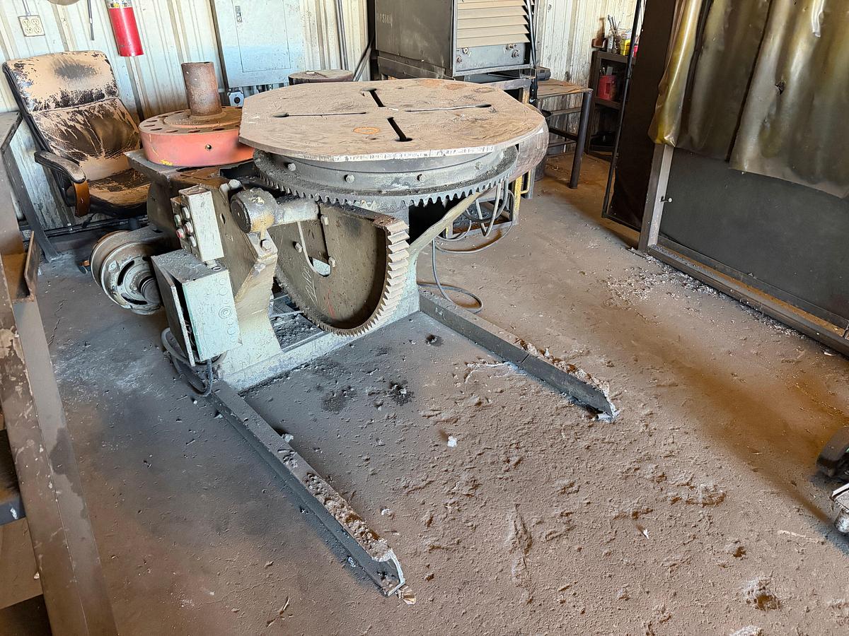 Used 36” RM Barton Welding Turntable / Positioner