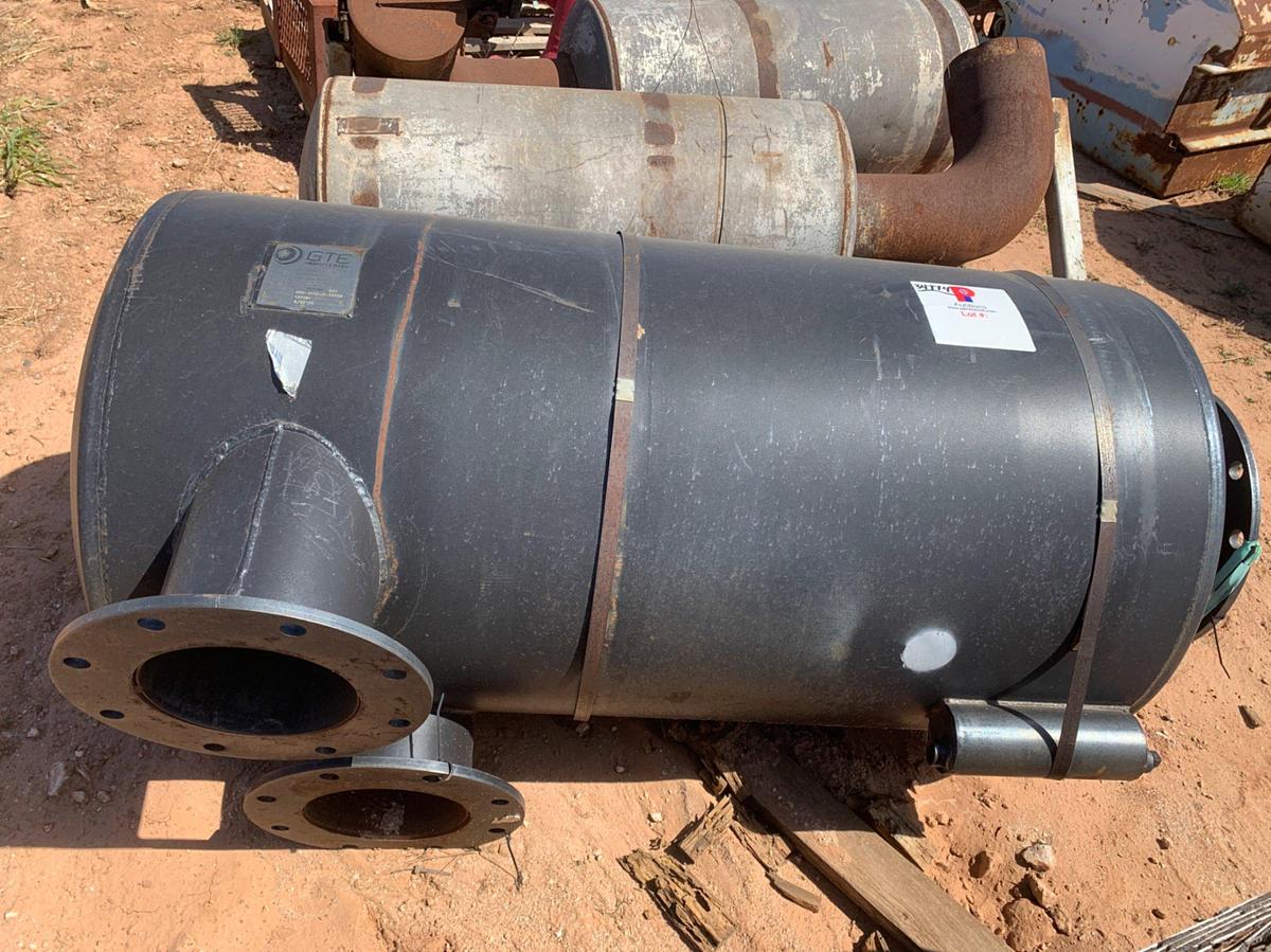Used GTE Industries Oil-Water Separator w 13 1/2 OD x 7 1/2 ID 8-Hole Flange Connections