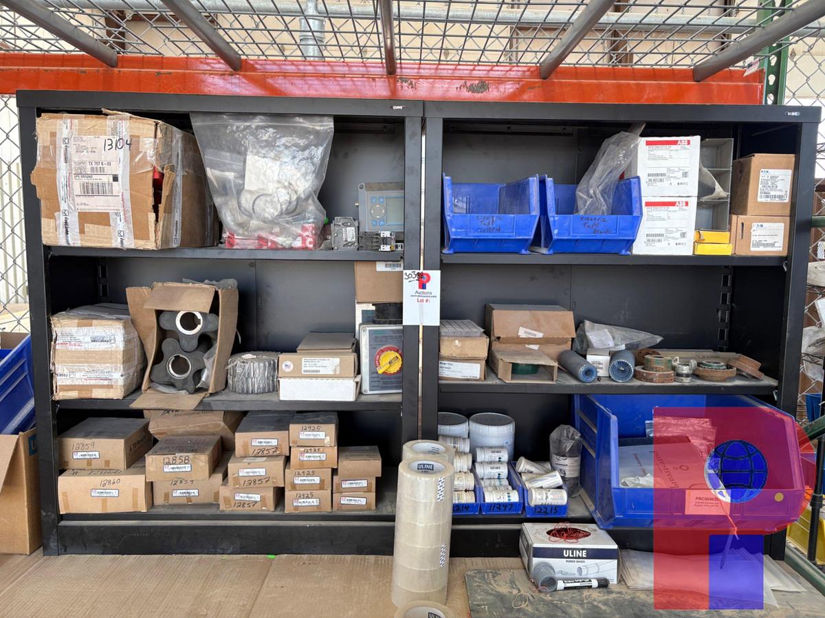 Used (2) CABINETS W/ VARIOUS WATER TEST SUPPLIES