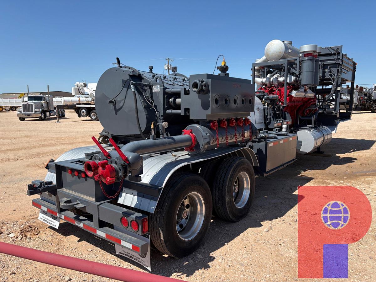 Used 2018 SPM 2500HP 15,000PSI T/A FRAC PUMP TRAILER