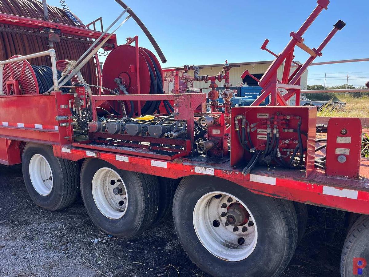 Used 2011 HYDRA RIG 53’ X 11’  4-AXLE COIL TUBING TRAILER