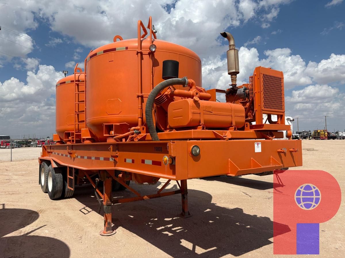 Used 2001 ATOKA 28’ X 8’ T/A 2-POD DRY BULK CEMENT TRAILER