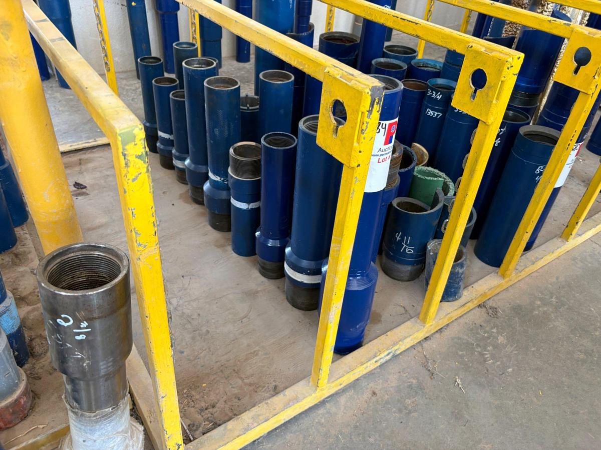 Used (17) assorted overshot top subs