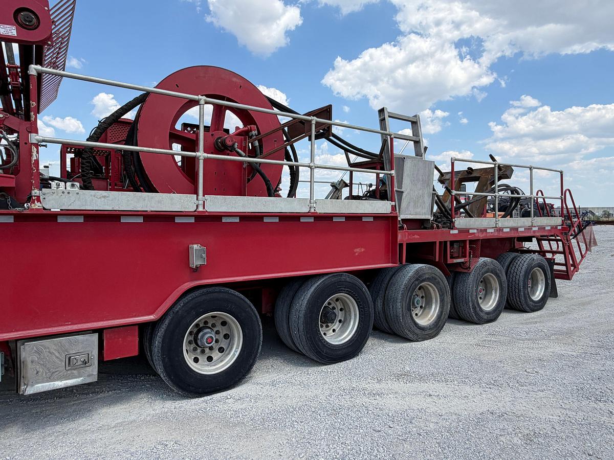 Used 2019 Hydra Rig 2-3/8” 14ft6in wide Coil Tubing Reel Trailer
