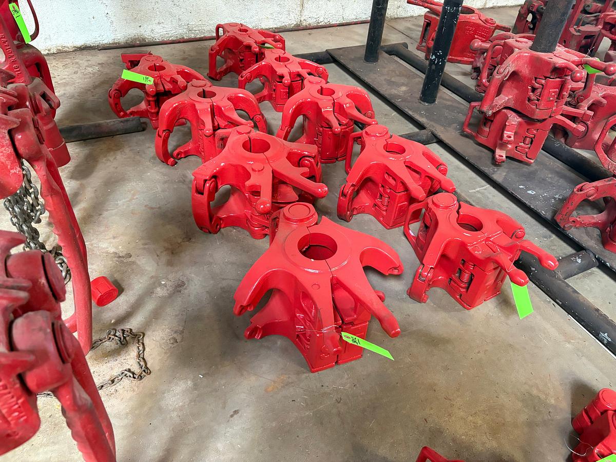 Used (4x$) 2-3/8” 100-ton tubing elevators