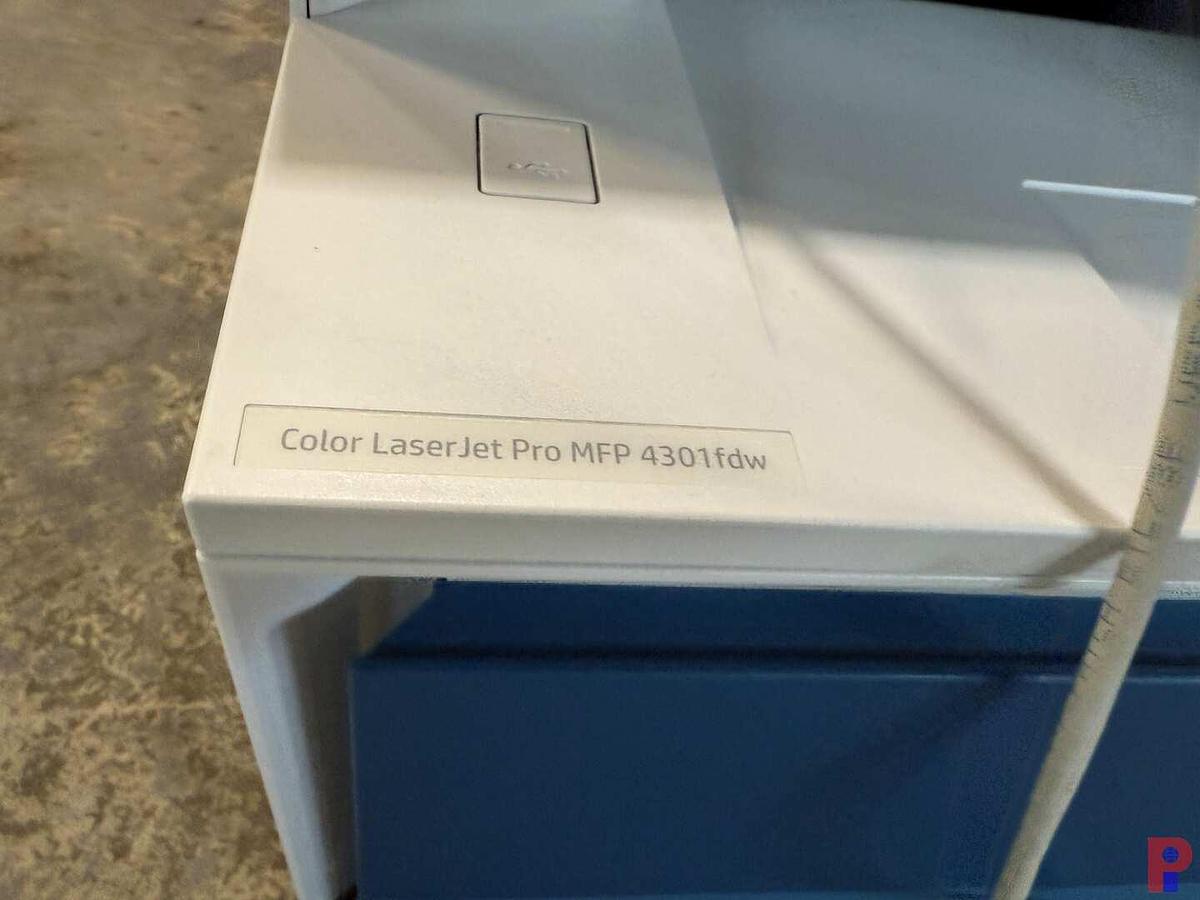 Used (1) HP 4301FDW, & (3) M281FDW, PRO M281FDW, PRINTERS
