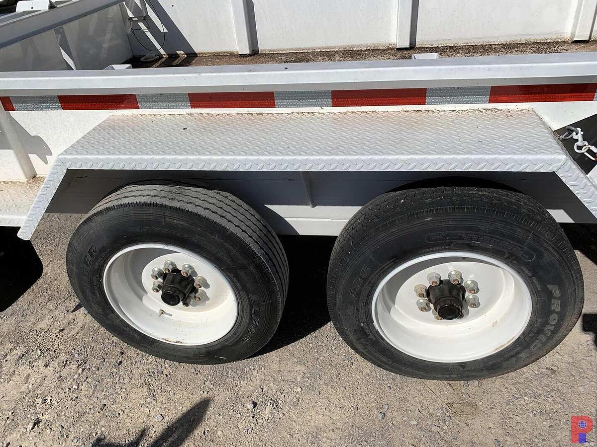 Used 2017 BROOKS BROTHERS TRAILERS 21’ T/A PINTLE HITCH POLE TRAILER