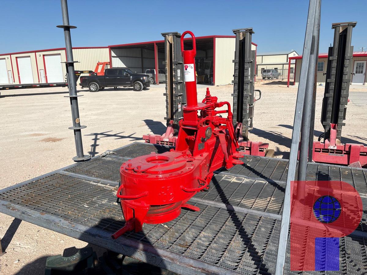 Used GILL MODEL 500-381 HYDRAULIC TUBING TONG W/ AIR BACKUP