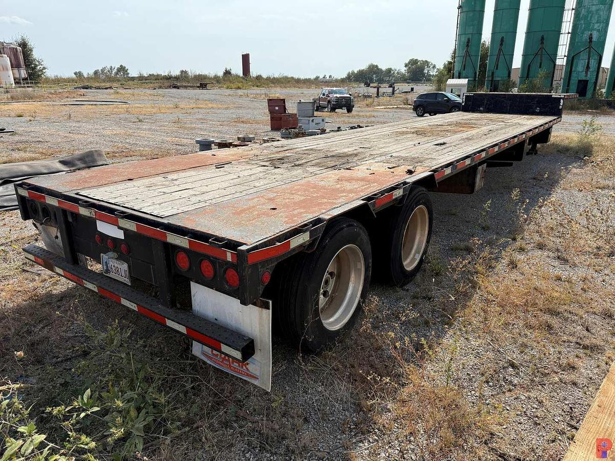 Used 2012 CLARK TRAILERS, INC. 48’ X 102” T/A STEP DECK TRAILER