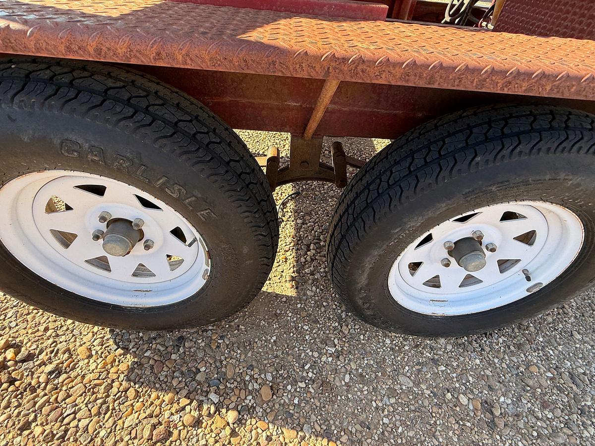 Used B.A.T. CUSTOMER TRAILERS 10’ T/A BP REEL TRAILER