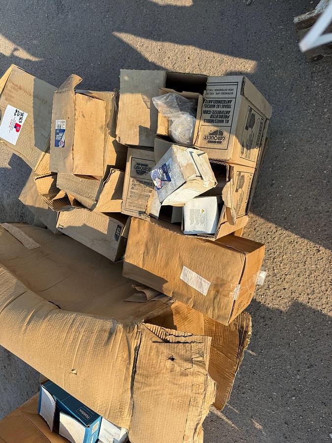 Used (2) PALLETS W/ CAT, CARQUEST, & DONALDSON FILTERS