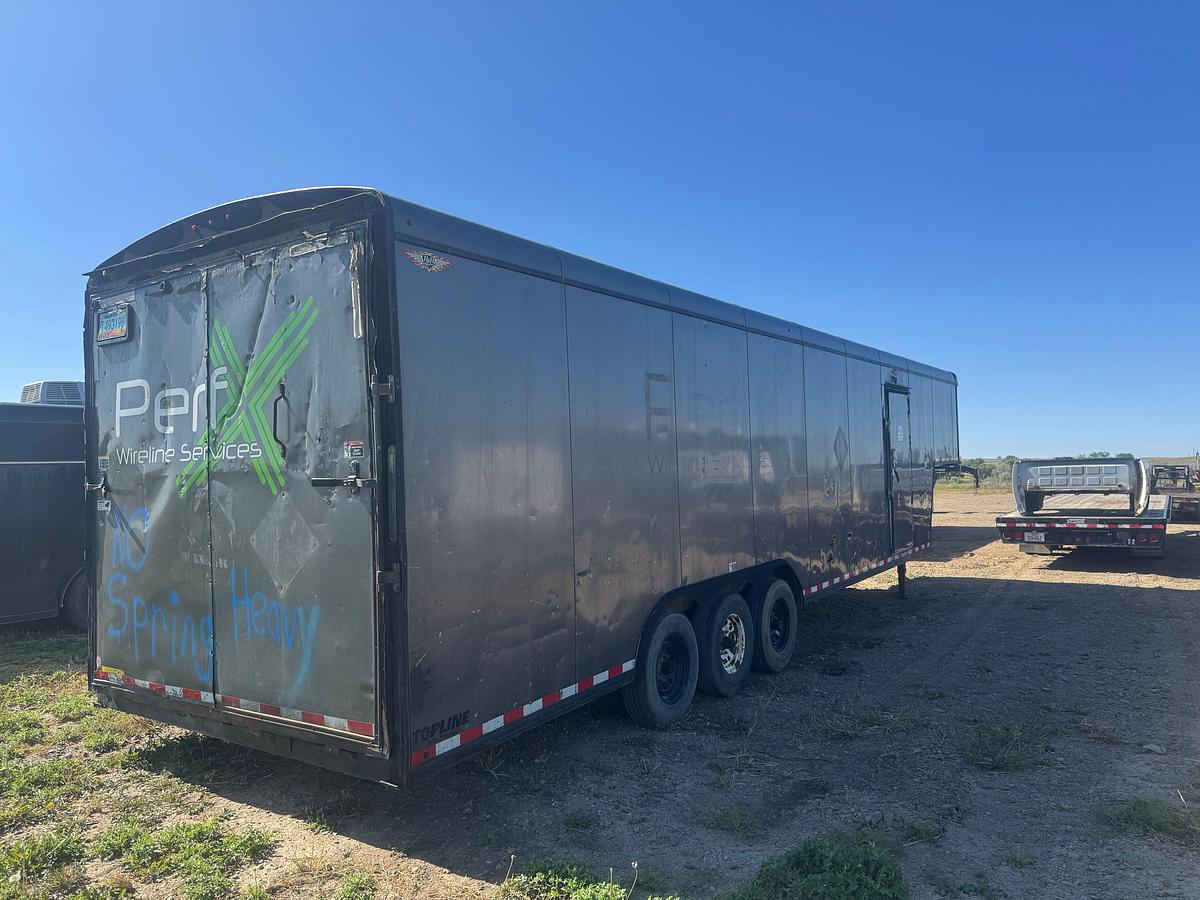 Used 2019 38' TRI-AXLE WIRELINE GUN TRAILER
