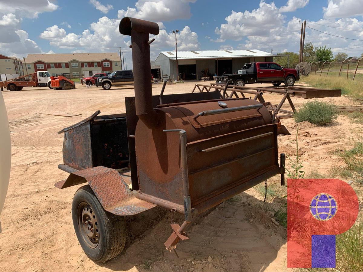 Used 7’ SHOP BUILT SMOKER TRAILER