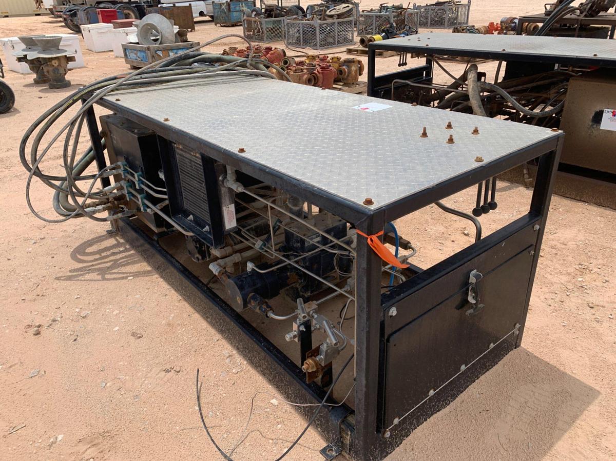 Used CHECO Skidded Grease Injection Unit