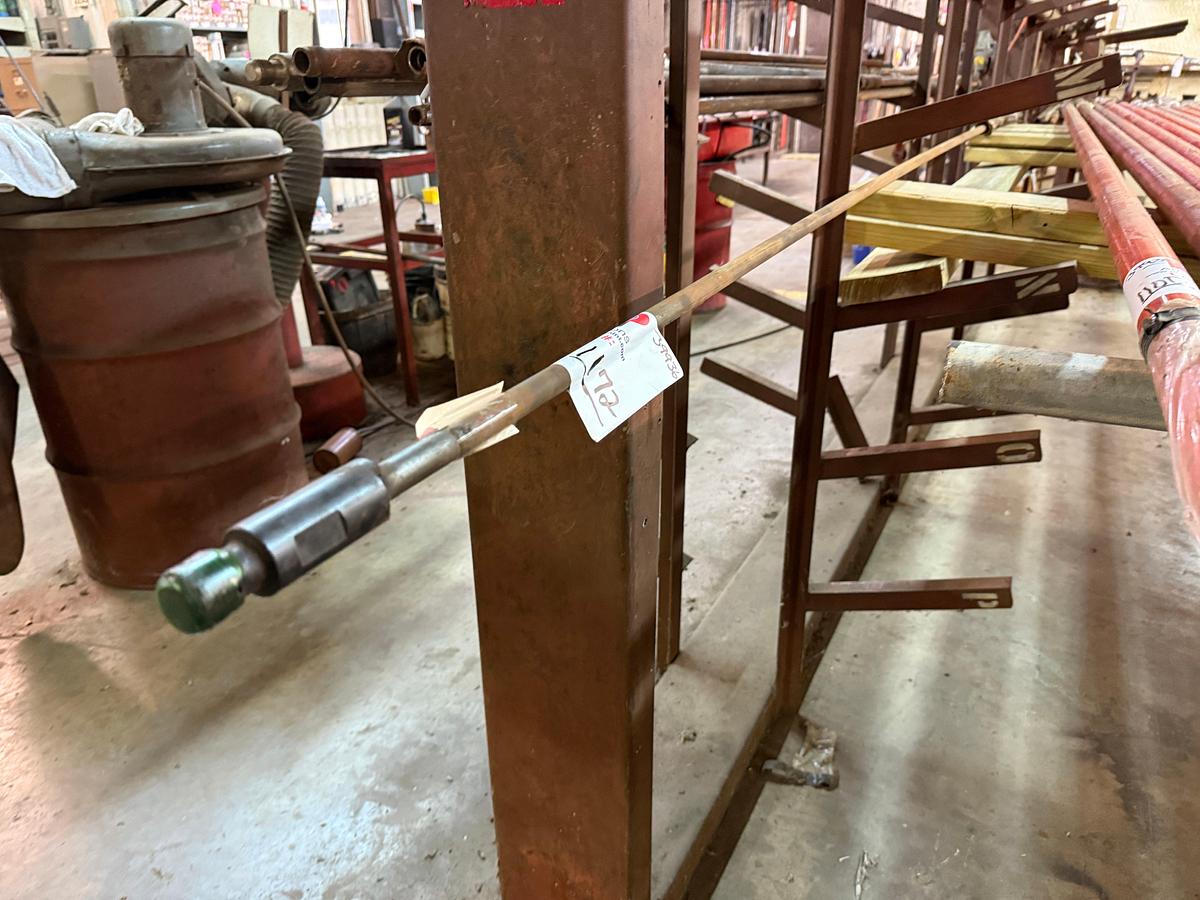 Used 1-1/2” tubing plunger, slim hole 30 ring