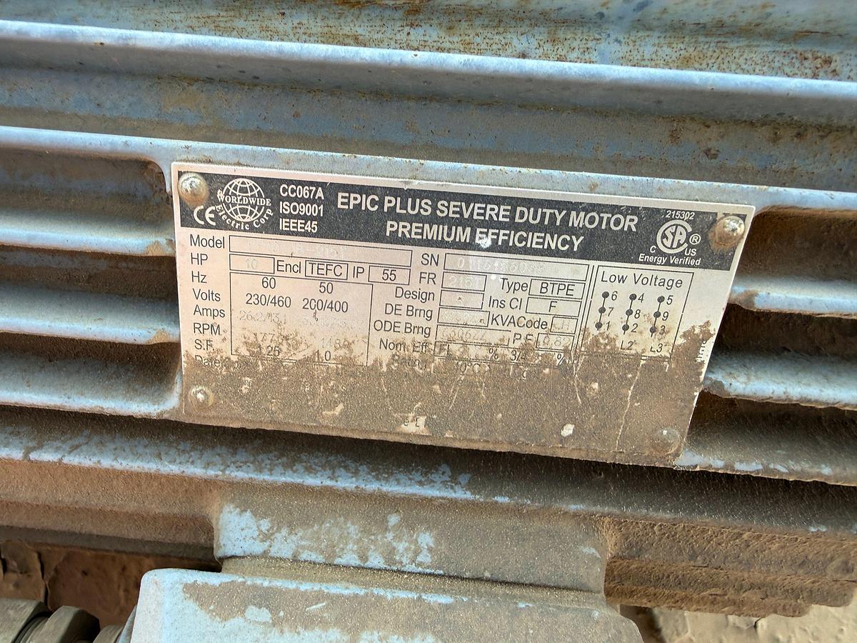 Used (3) SKIDDED AIR COMPRESSOR STATIONS INCOMPLETE F/ PARTS