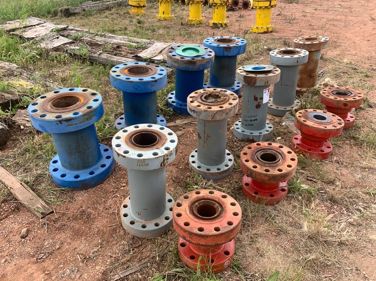 Used (13) 4-1/16 10k Spacer Spools