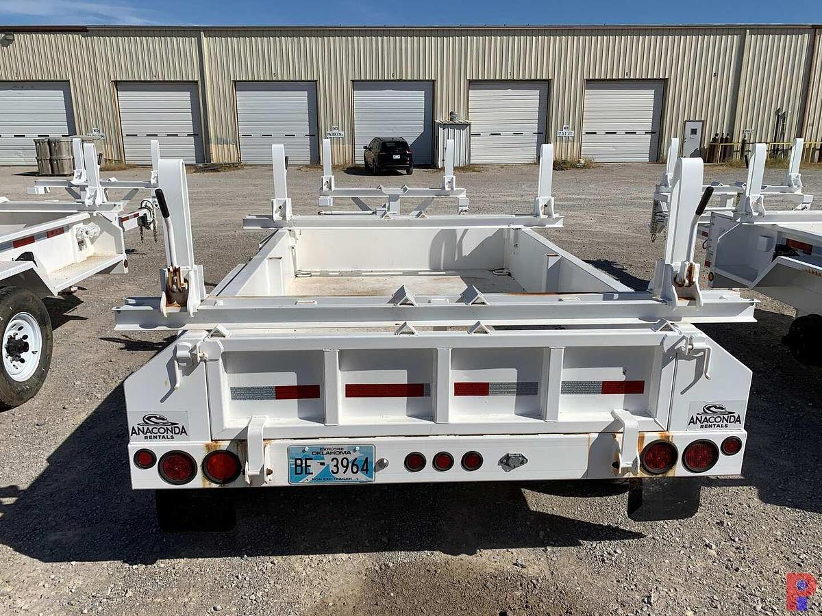 Used 2017 BROOKS BROTHERS TRAILERS 21’ T/A PINTLE HITCH POLE TRAILER