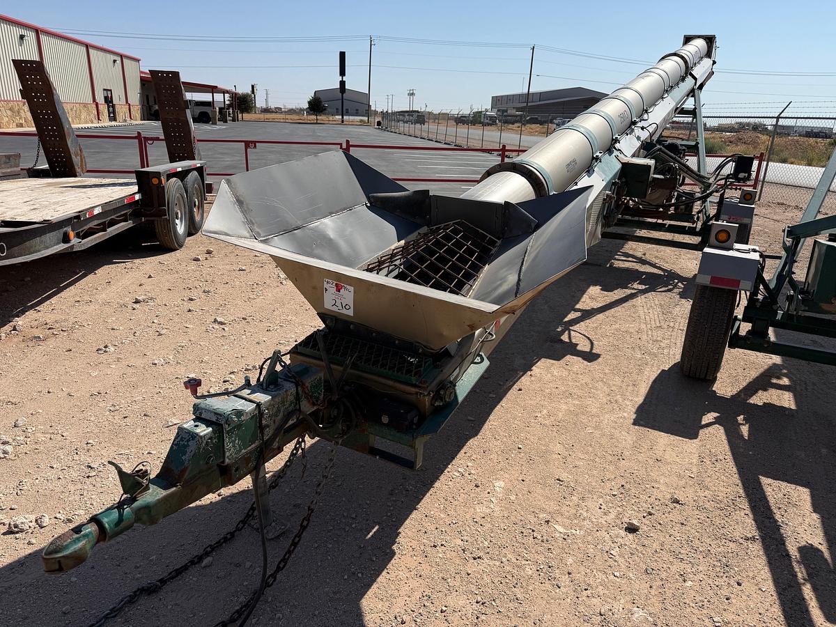 Used 2011 CONVEYALL TCSS-1435 S/A BUMPER PULL CONVEYOR TRAILER